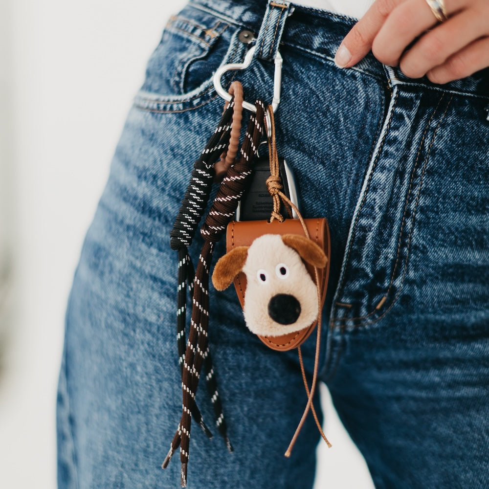 Puppy Rope Charm Key Chain from Pretty Simple