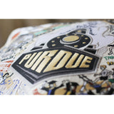Purdue University Collegiate Hand-Embroidered Pillow from Quirks!