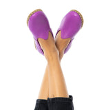 Women's Mardi Gras Slip On Shoes from Atlantis Handmade Shoes
