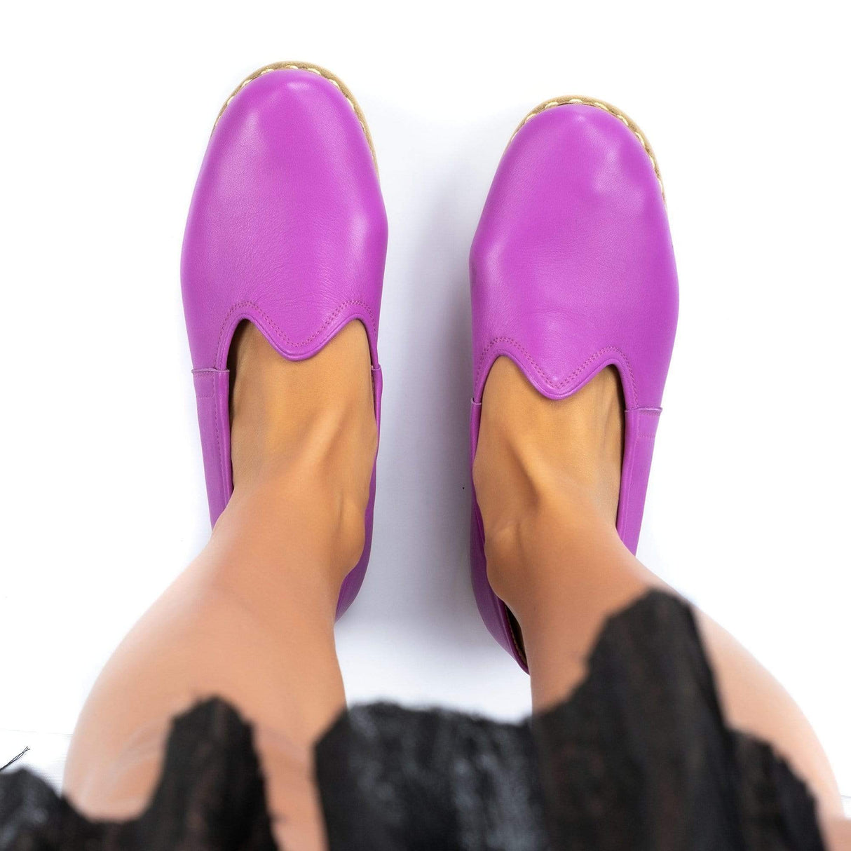 Women's Mardi Gras Slip On Shoes from Atlantis Handmade Shoes