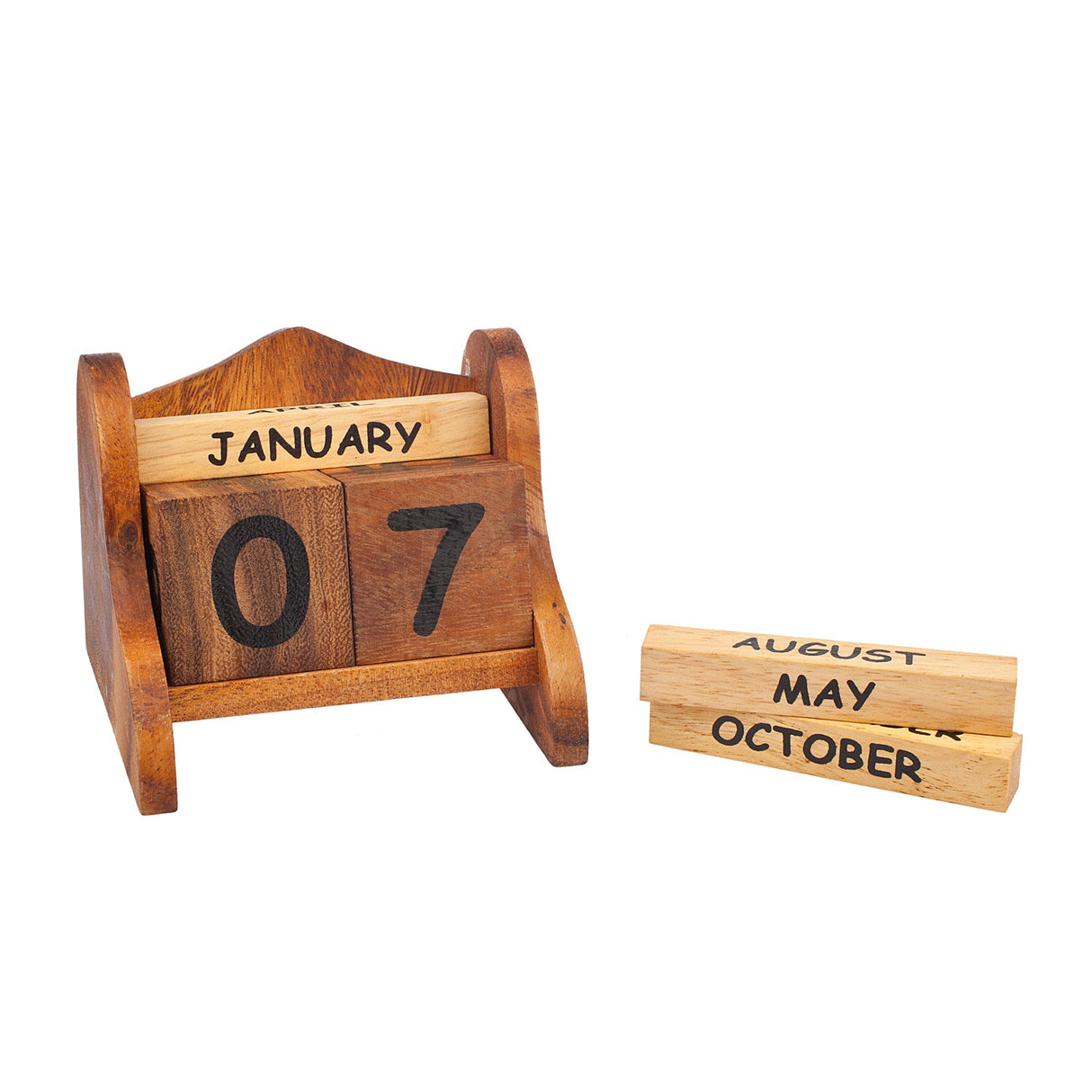 Never Ending Calendar Puzzle - vintage style from Kubiya Games