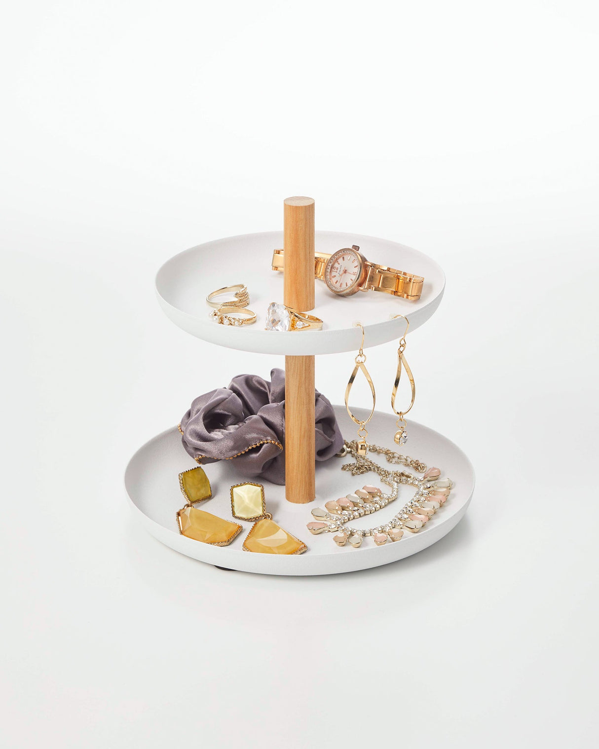 Jewelry Organizer - Steel + Wood from Yamazaki Home
