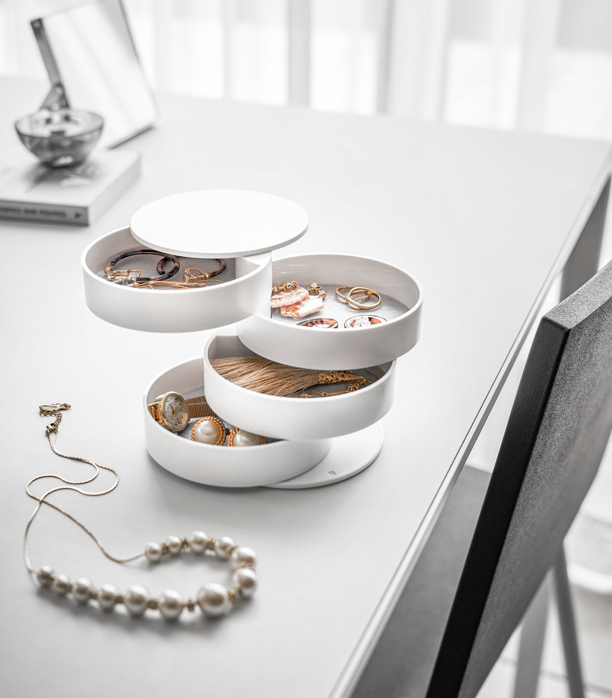 Stacked Jewelry Organizer from Yamazaki Home