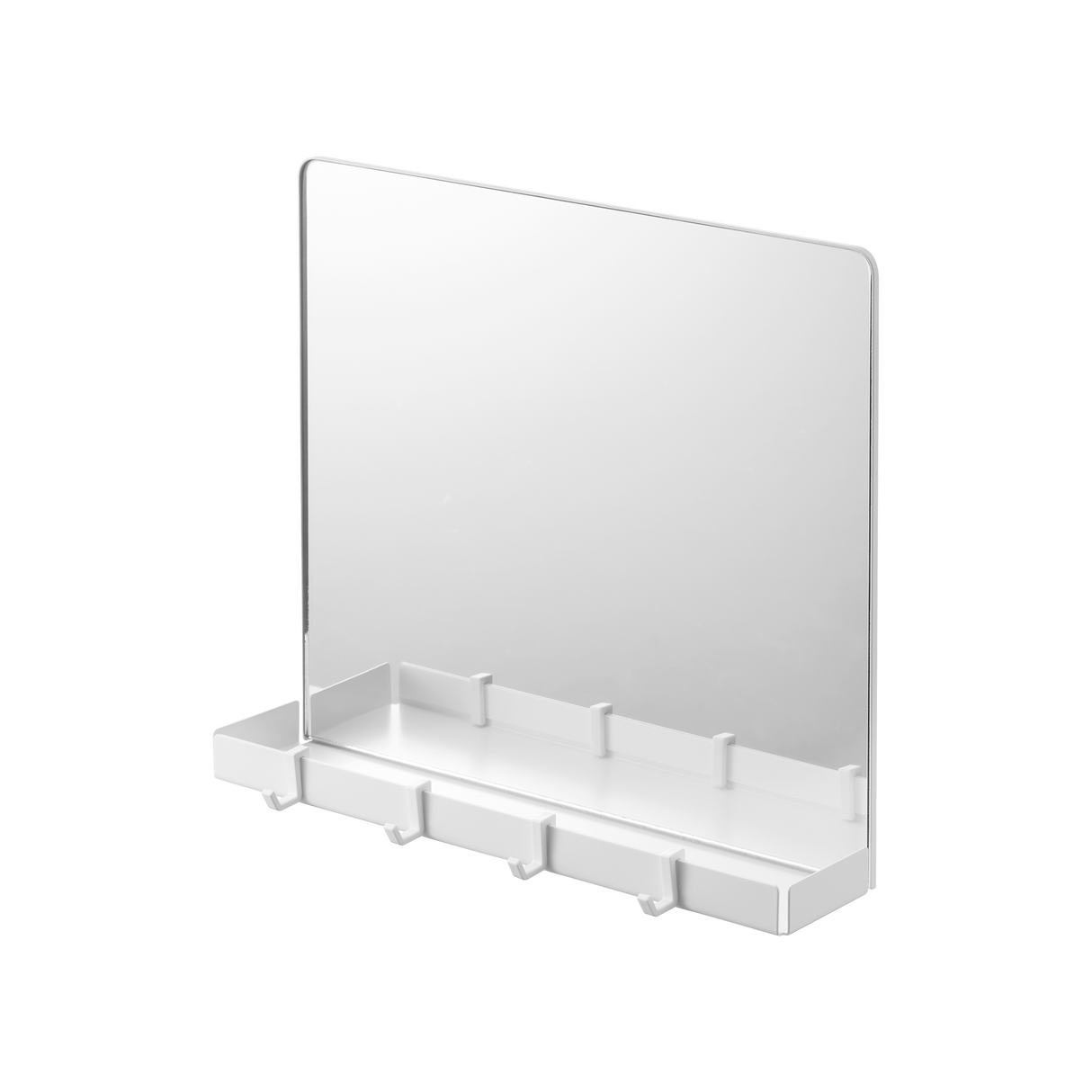 Magnetic Mirror with Storage Rack - Glass from Yamazaki Home
