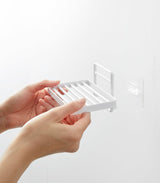 Traceless Adhesive Soap Tray - Steel from Yamazaki Home