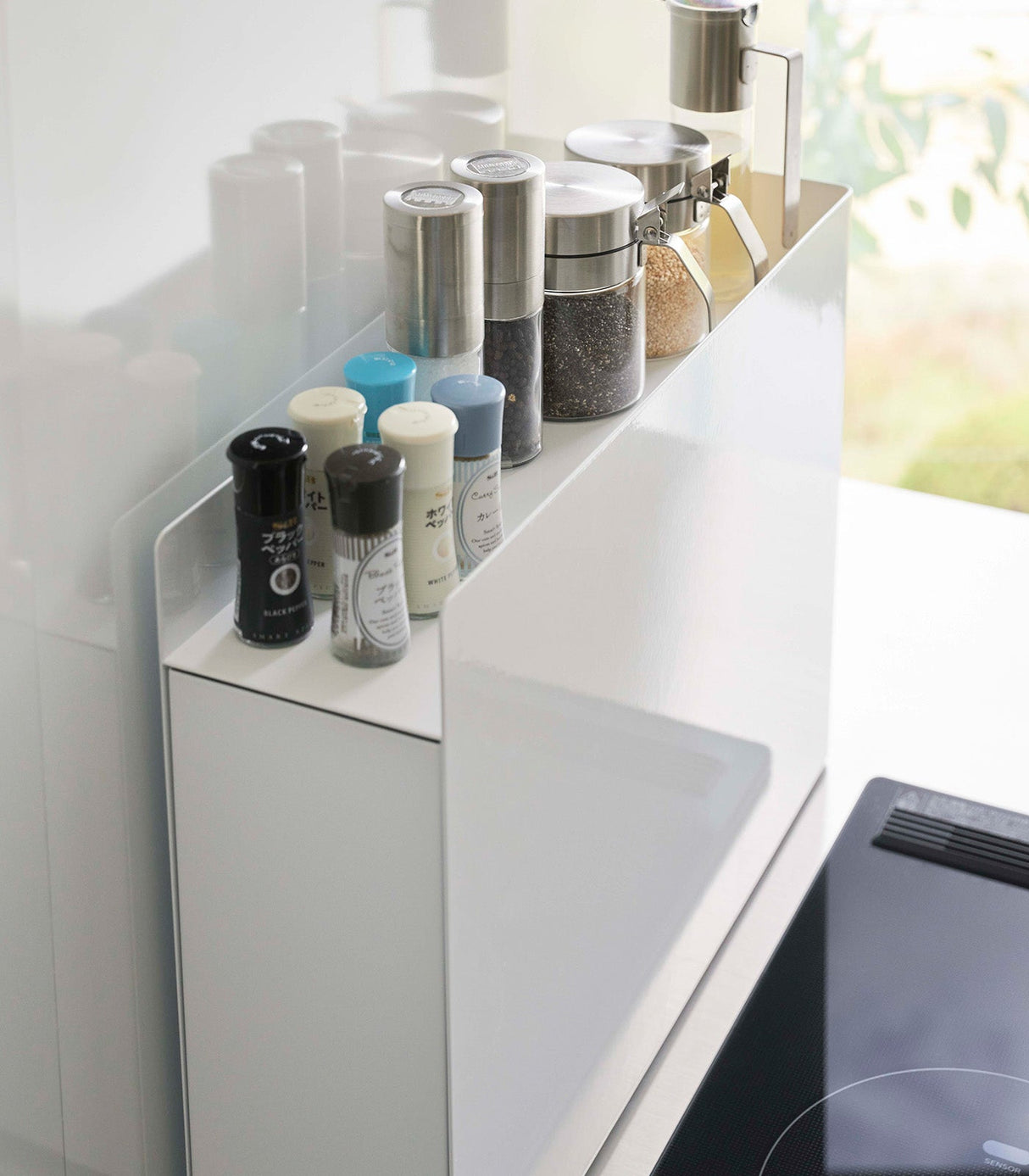 Sliding Drawer Seasoning Rack - Steel from Yamazaki Home