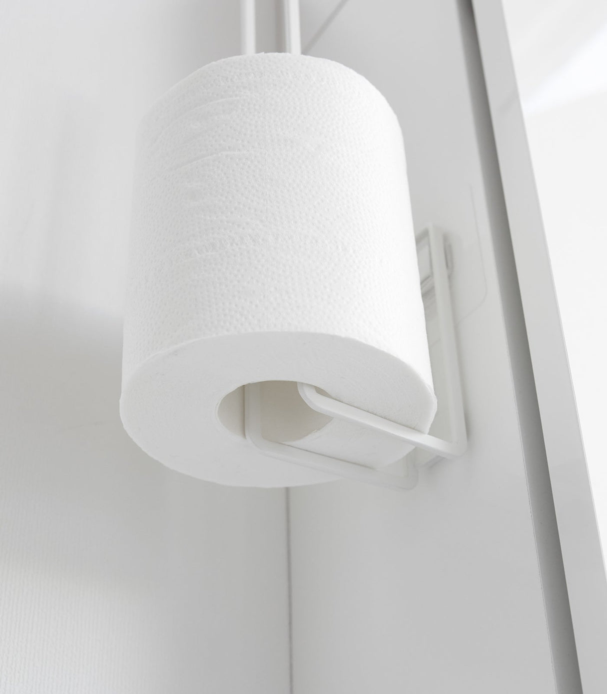 Traceless Adhesive Toilet Paper Holder - Steel from Yamazaki Home