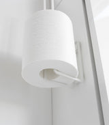 Traceless Adhesive Toilet Paper Holder - Steel from Yamazaki Home