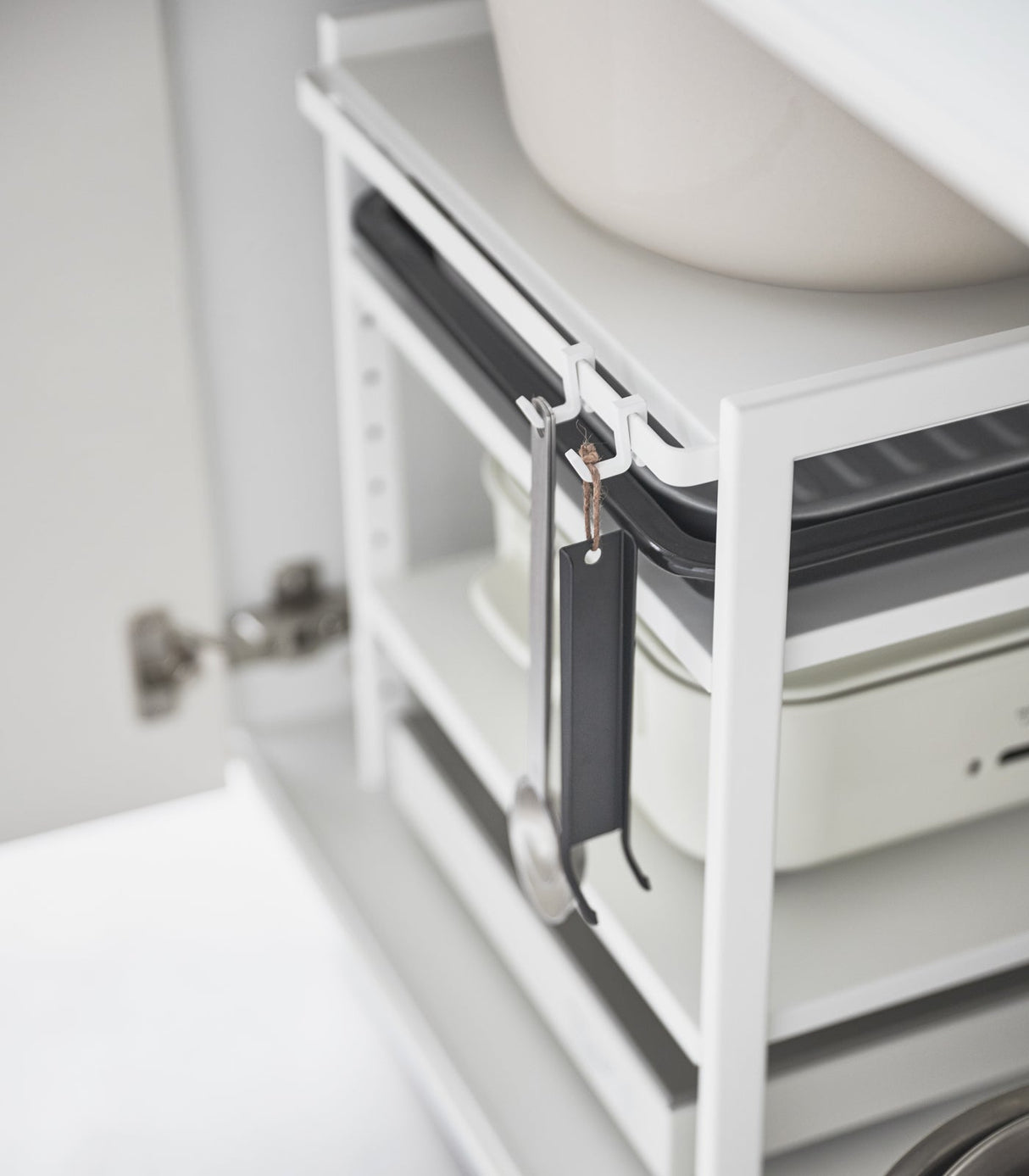Three-Tier Cabinet Storage Rack (14" H)  - Steel from Yamazaki Home