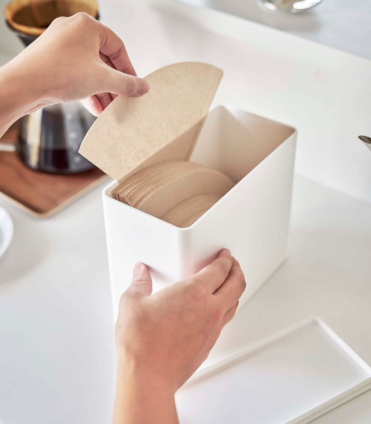 Coffee Filter Case from Yamazaki Home