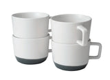 Libbey Austin 17.5-ounce Large Porcelain Coffee Mug, Set of 4, Basalt Blue from Libbey