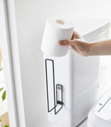 Traceless Adhesive Toilet Paper Holder - Steel from Yamazaki Home