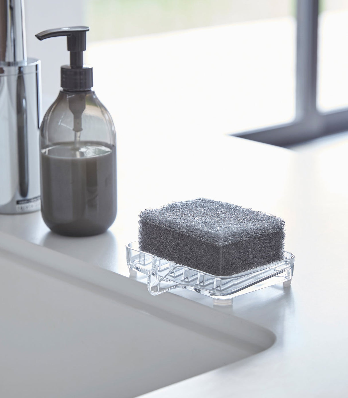 Self-Draining Soap Tray - Acrylic from Yamazaki Home