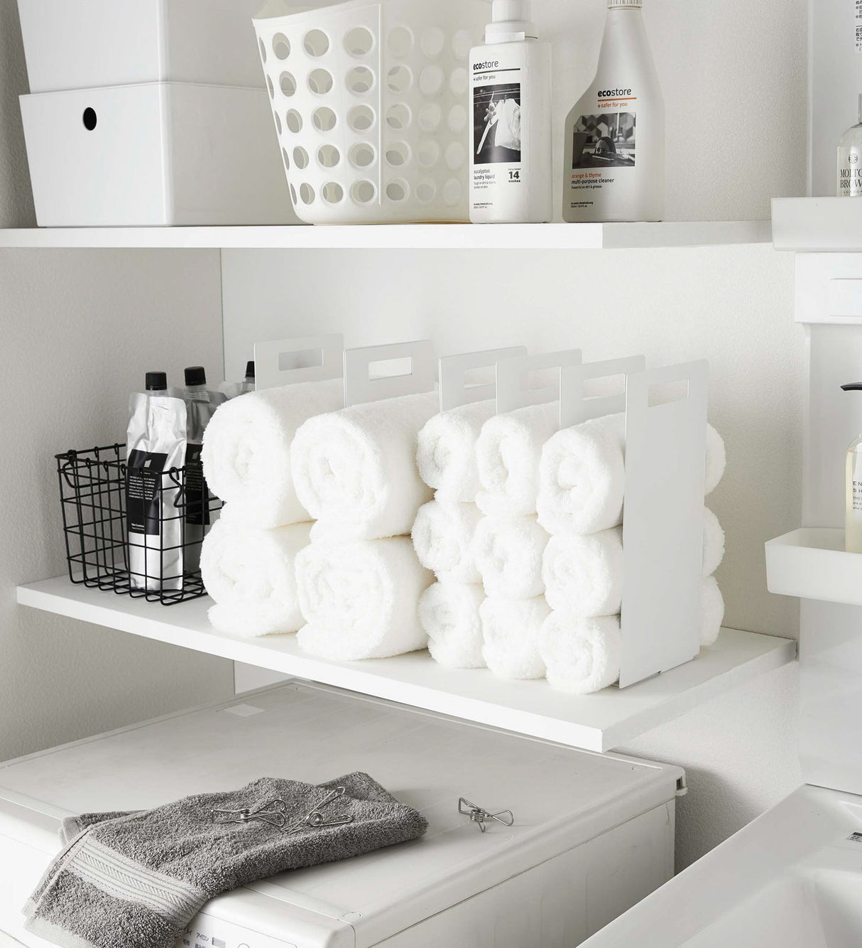 Towel Storage Organizer - Steel from Yamazaki Home
