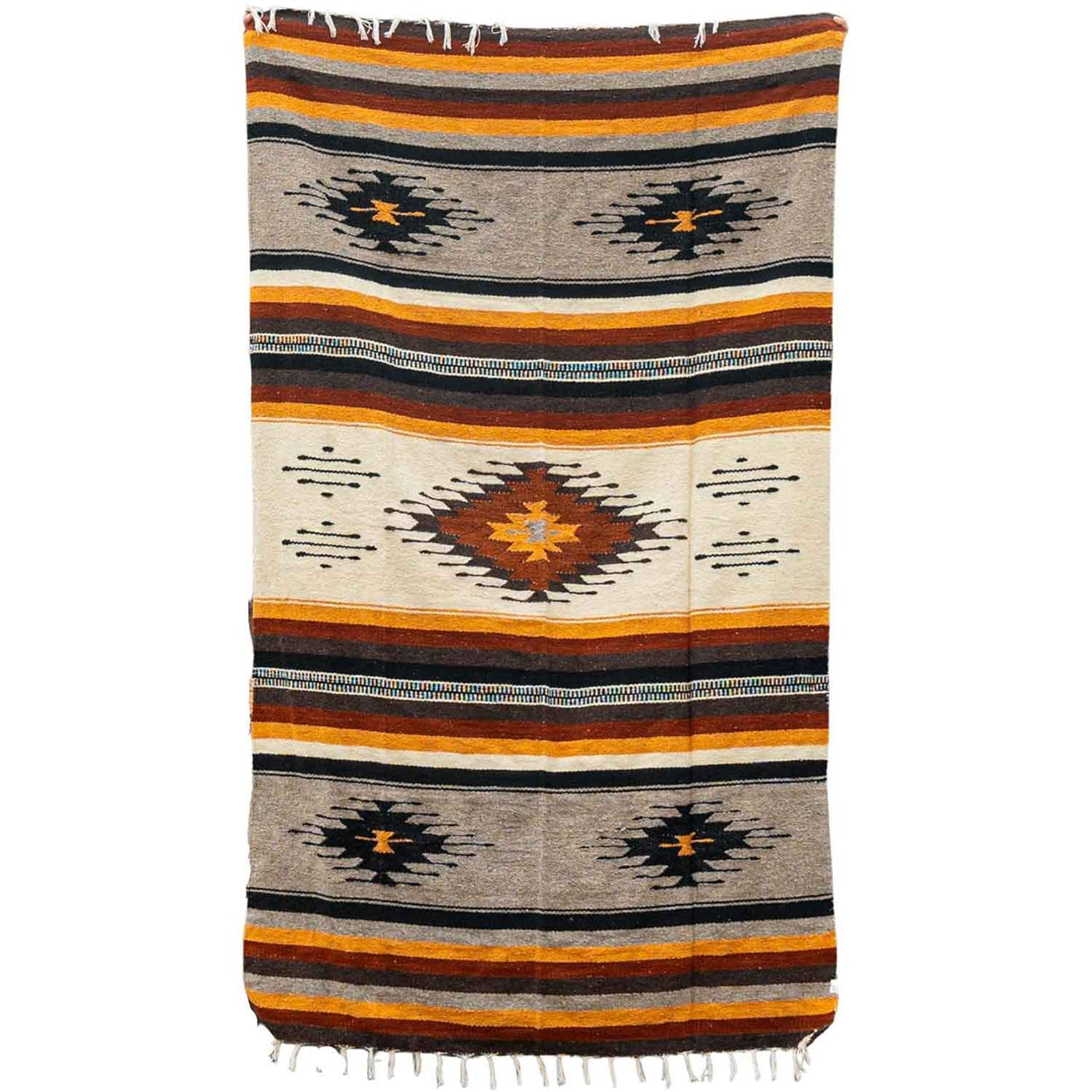 Wool Southwest Mexican Blanket from West Path