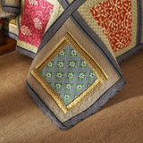 Dada Bedding Gallery of Roses Floral Bohemian Cotton Patchwork Bedspread Set (JHW-546) from DaDalogy Bedding Collection