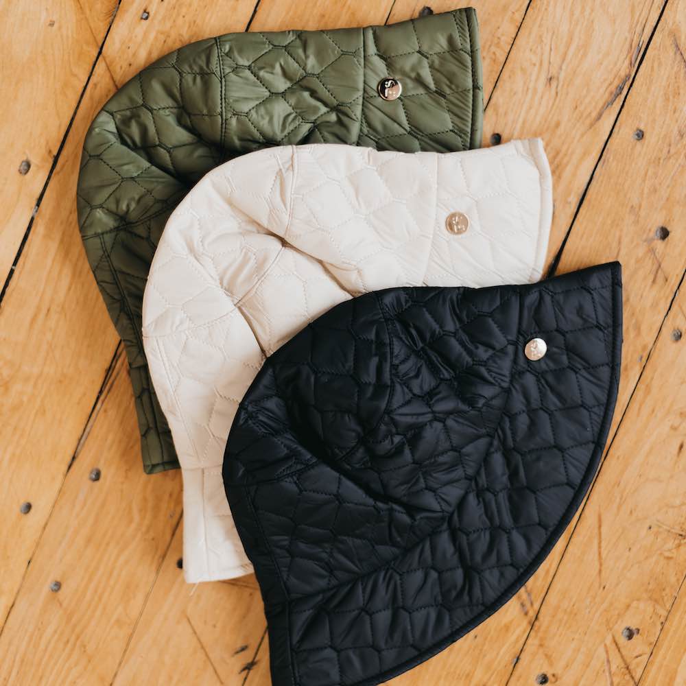 Chiara Quilted Bucket Hat from Pretty Simple