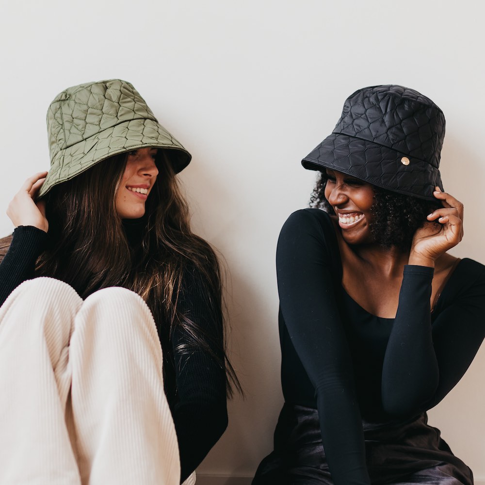 Chiara Quilted Bucket Hat from Pretty Simple