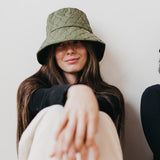 Chiara Quilted Bucket Hat from Pretty Simple