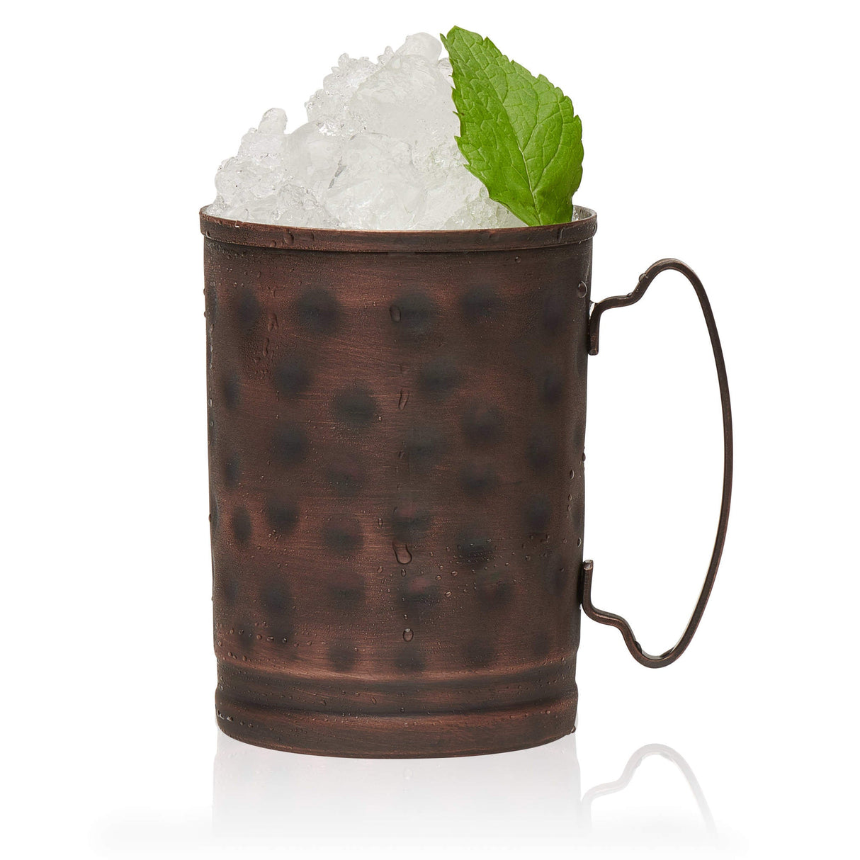 Libbey Moscow Mule Hammered Copper Mugs, 14-ounce, Set of 4 from Libbey