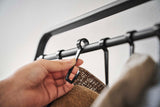 Coat Rack with Hat Storage (66" H)  - Steel + Wood from Yamazaki Home