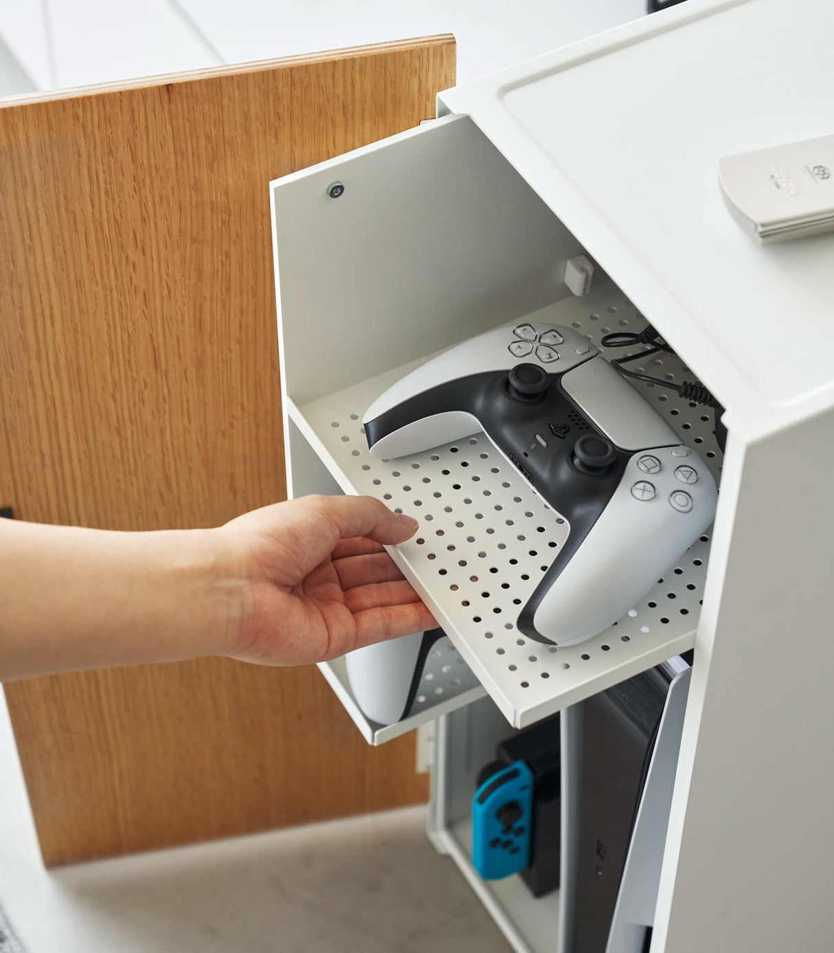 Video Game Storage Cabinet - Steel from Yamazaki Home