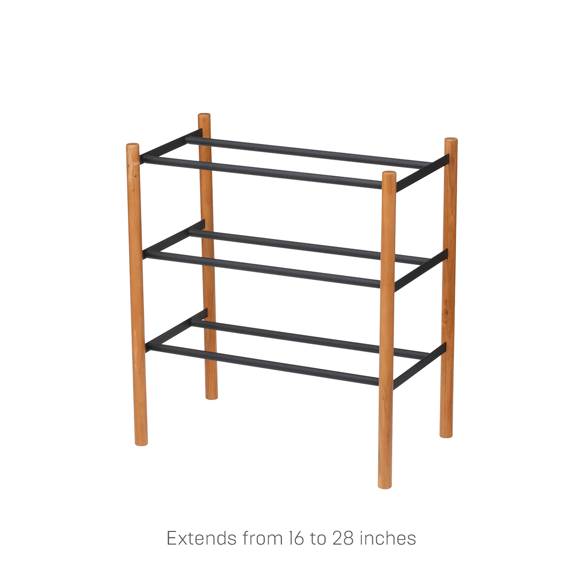 Expandable Shoe Rack (18" H)  - Steel from Yamazaki Home