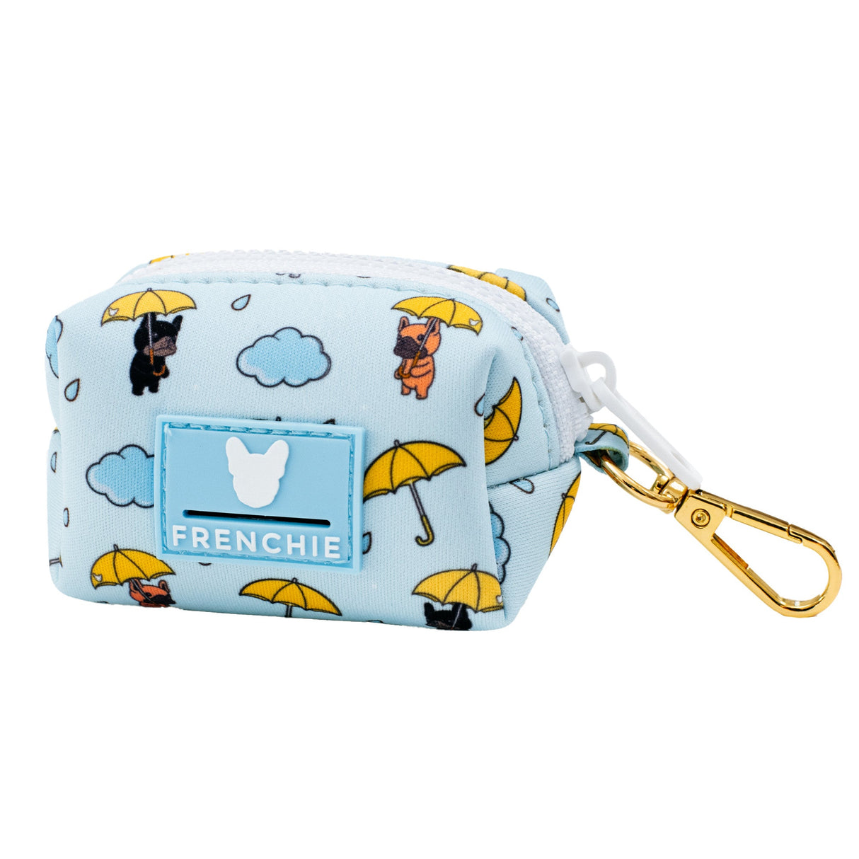 Frenchie Poo Bag Holder - It's Raining Frenchies from Frenchie Bulldog