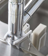 Faucet-Hanging Sponge & Brush Holder - Steel from Yamazaki Home