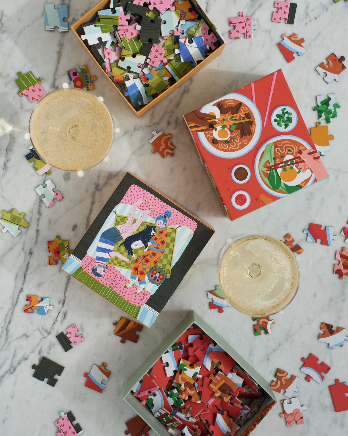 Ramen Lunch Puzzle from Ordinary Habit