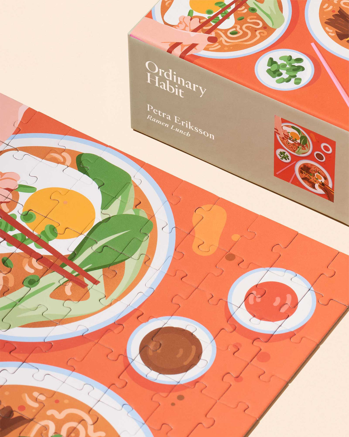 Ramen Lunch Puzzle from Ordinary Habit