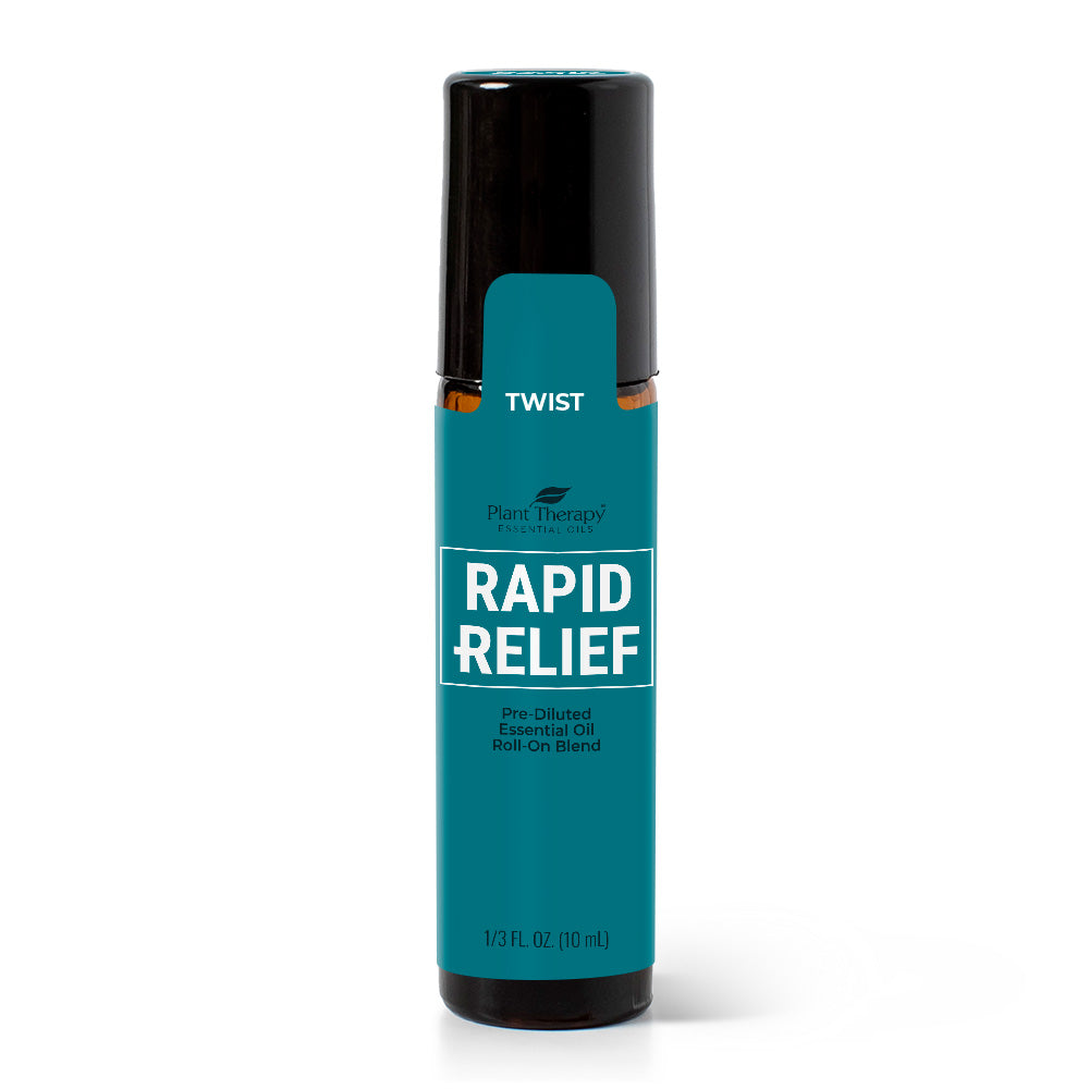 Rapid Relief Essential Oil Blend Pre-Diluted Roll-On from Plant Therapy