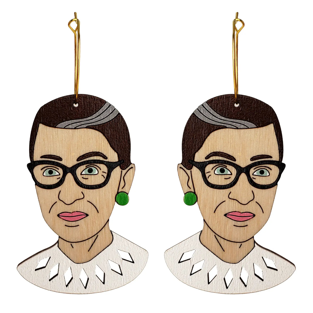RBG Hoops from LE CHIC MIAMI