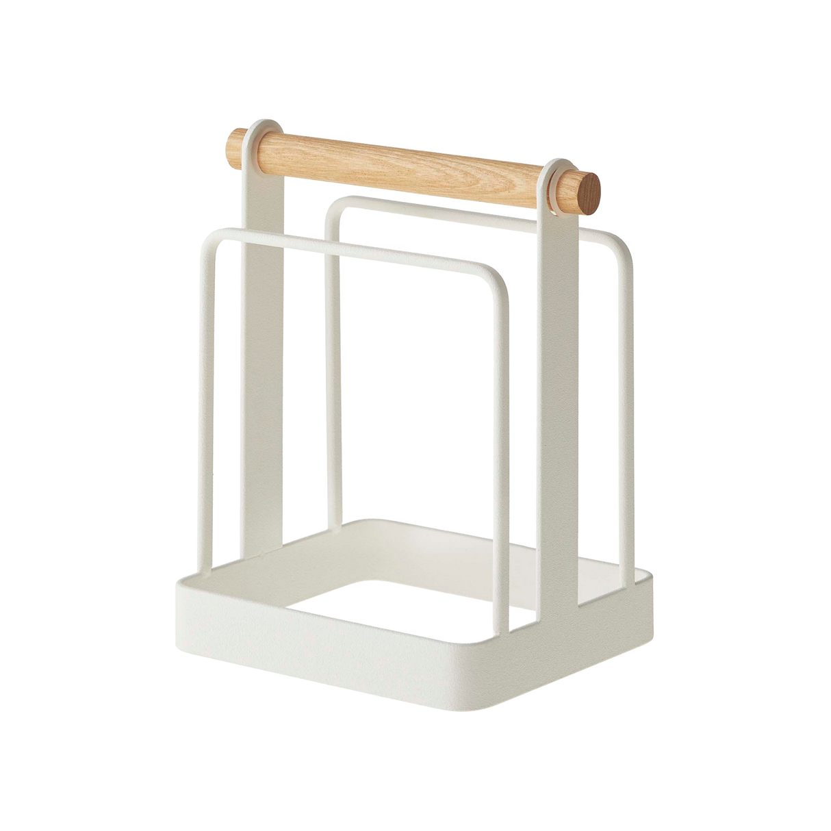 Cutting Board Stand - Steel + Wood from Yamazaki Home