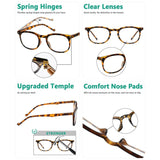 Reading Glasses with Different Strength for Each Eye PR001-DEMI (Must Buy Both Eye) From eyekeeper