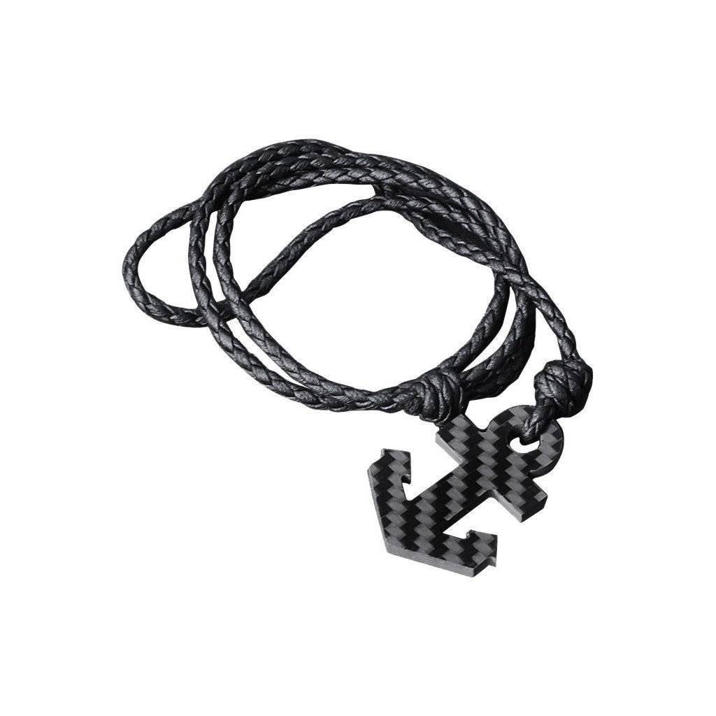 Real Carbon Fiber Anchor Bracelet from Simply Carbon Fiber