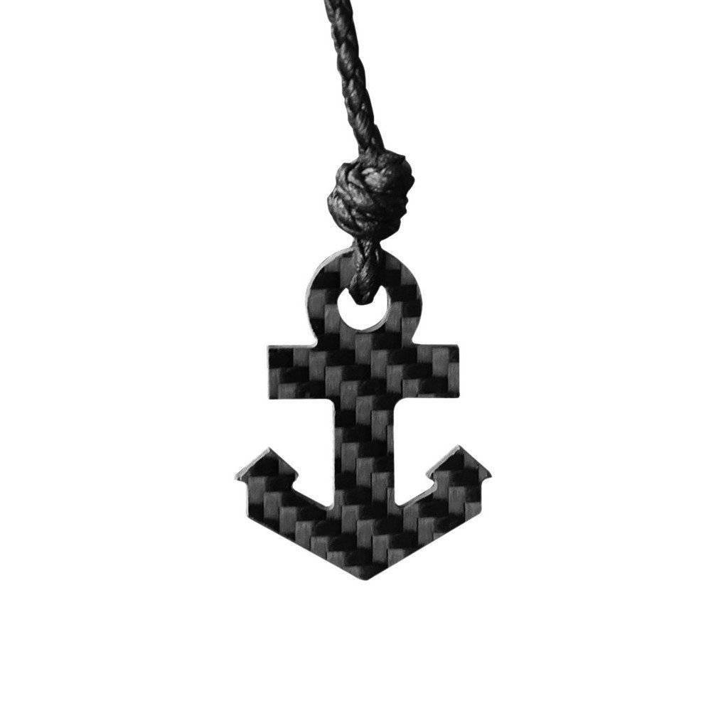 Real Carbon Fiber Anchor Bracelet from Simply Carbon Fiber