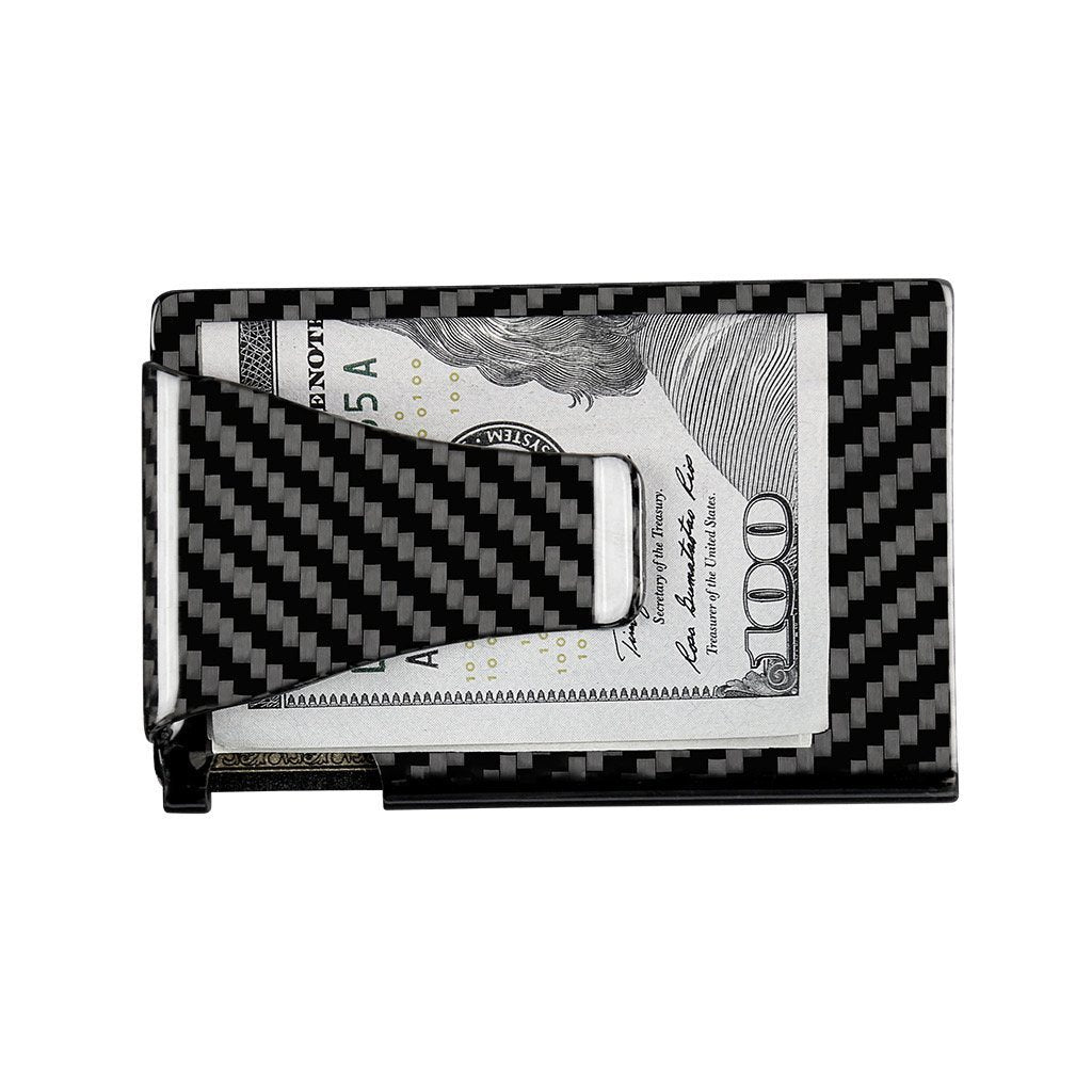 Real Carbon Fiber Cash & Card Slim Wallet from Simply Carbon Fiber