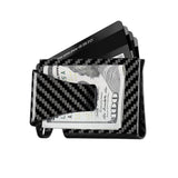 Real Carbon Fiber Cash & Card Slim Wallet from Simply Carbon Fiber