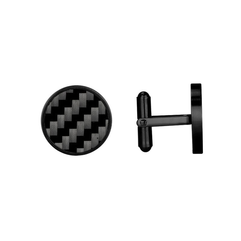 Real Carbon Fiber Cufflinks from Simply Carbon Fiber