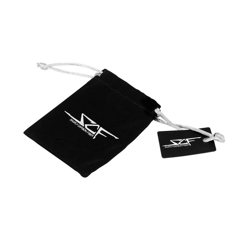 Real Carbon Fiber I.D.F.W.U Keychain from Simply Carbon Fiber
