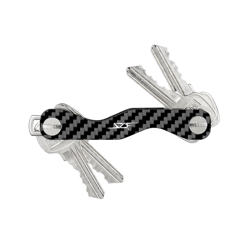 Real Carbon Fiber Key Holder & Organizer from Simply Carbon Fiber