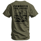 Cowboys Love Cooters Men's T-Shirt From Combat Iron Apparel
