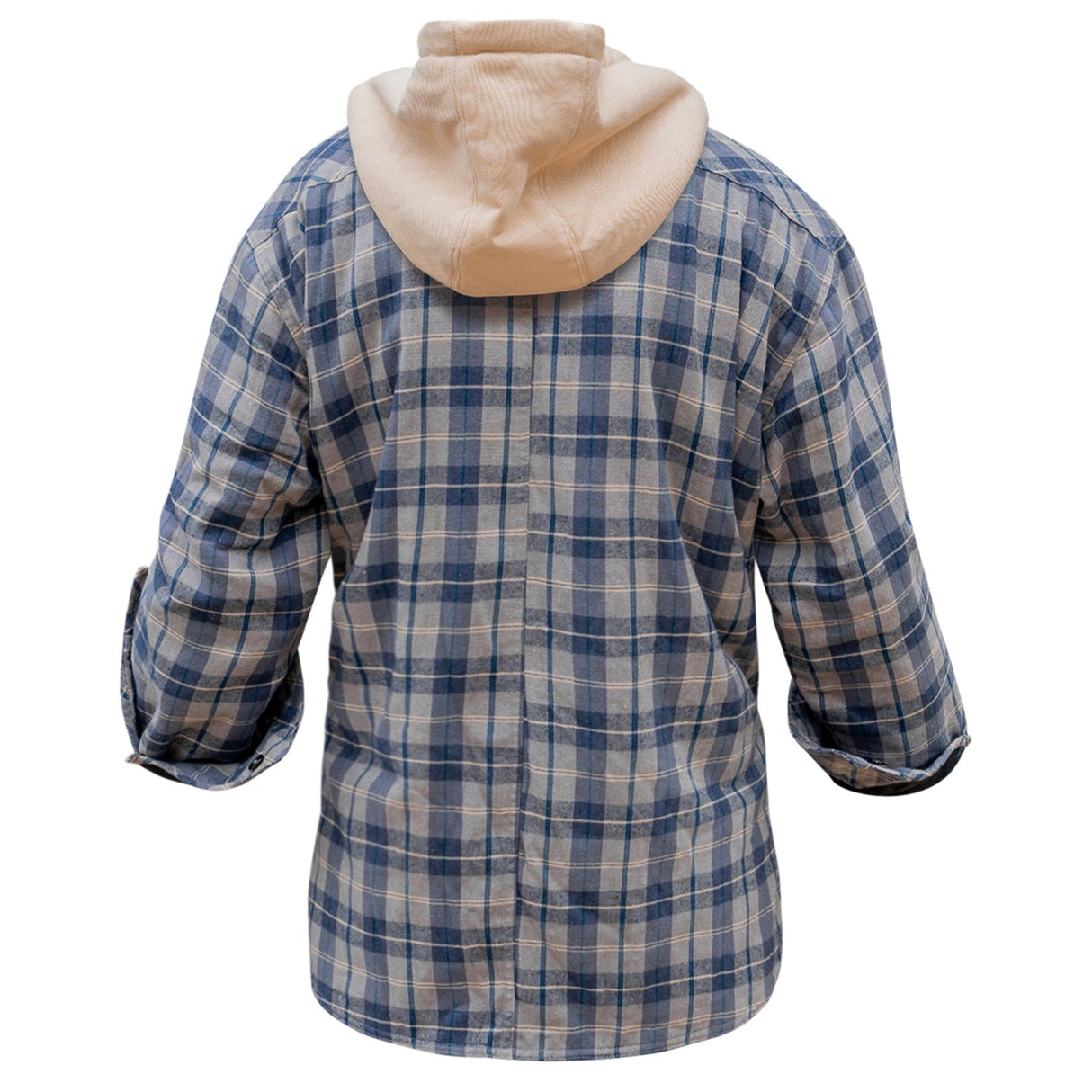 Frontier Zip Flannel with hood from Combat Iron Apparel