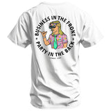 Business In The Front. Party In The Back. Party Men's T-Shirt From Combat Iron Apparel