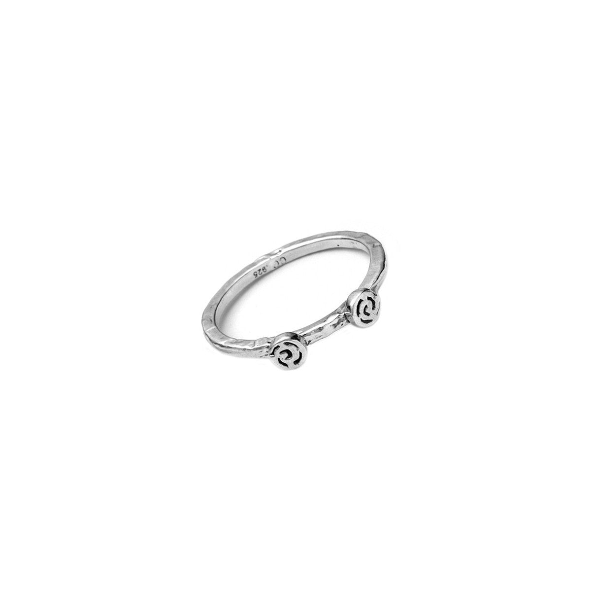 Barnes Metalwork Sterling Silver Stacking Ring from Cynthia Gale New York