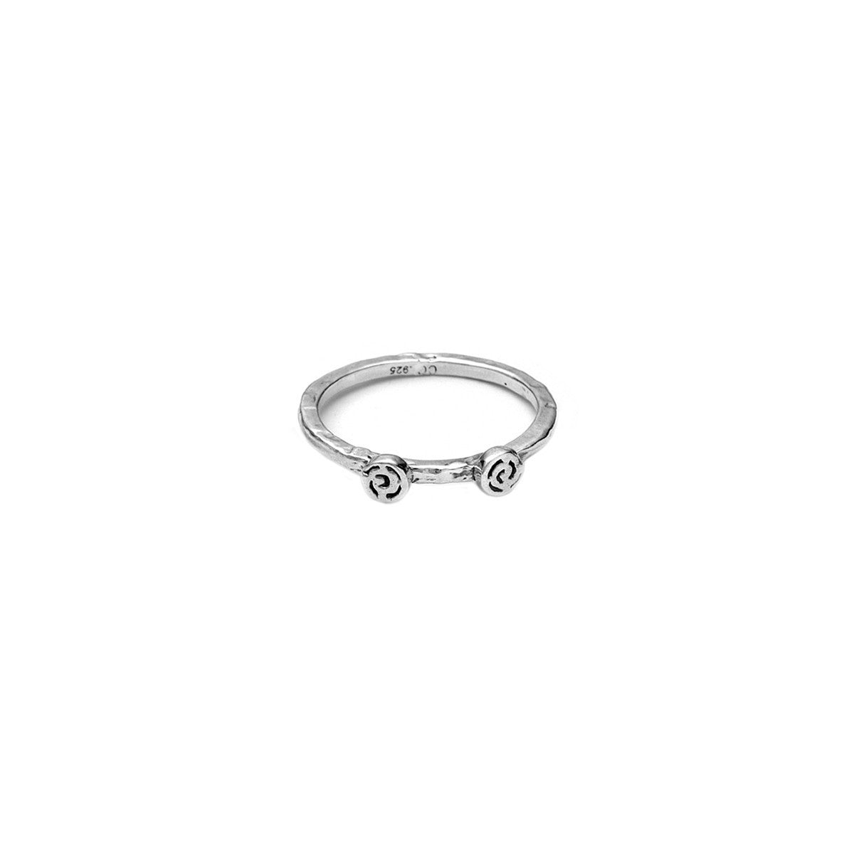 Barnes Metalwork Sterling Silver Stacking Ring from Cynthia Gale New York