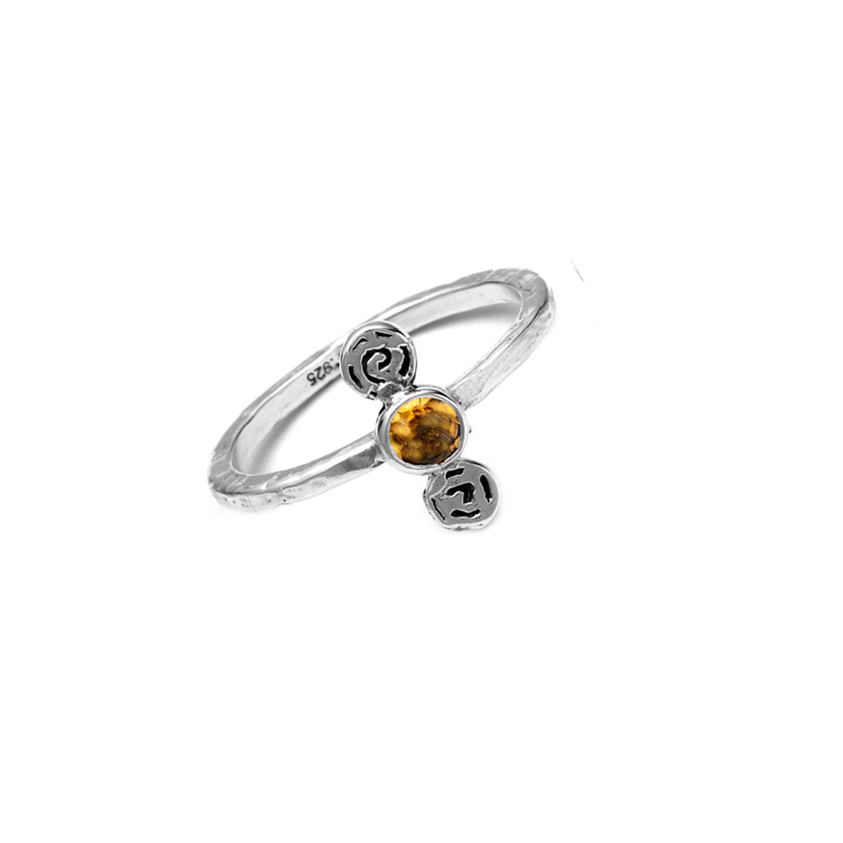 Barnes Metalwork Birthstone Sterling Silver Ring from Cynthia Gale New York