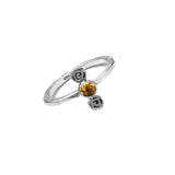 Barnes Metalwork Birthstone Sterling Silver Ring from Cynthia Gale New York