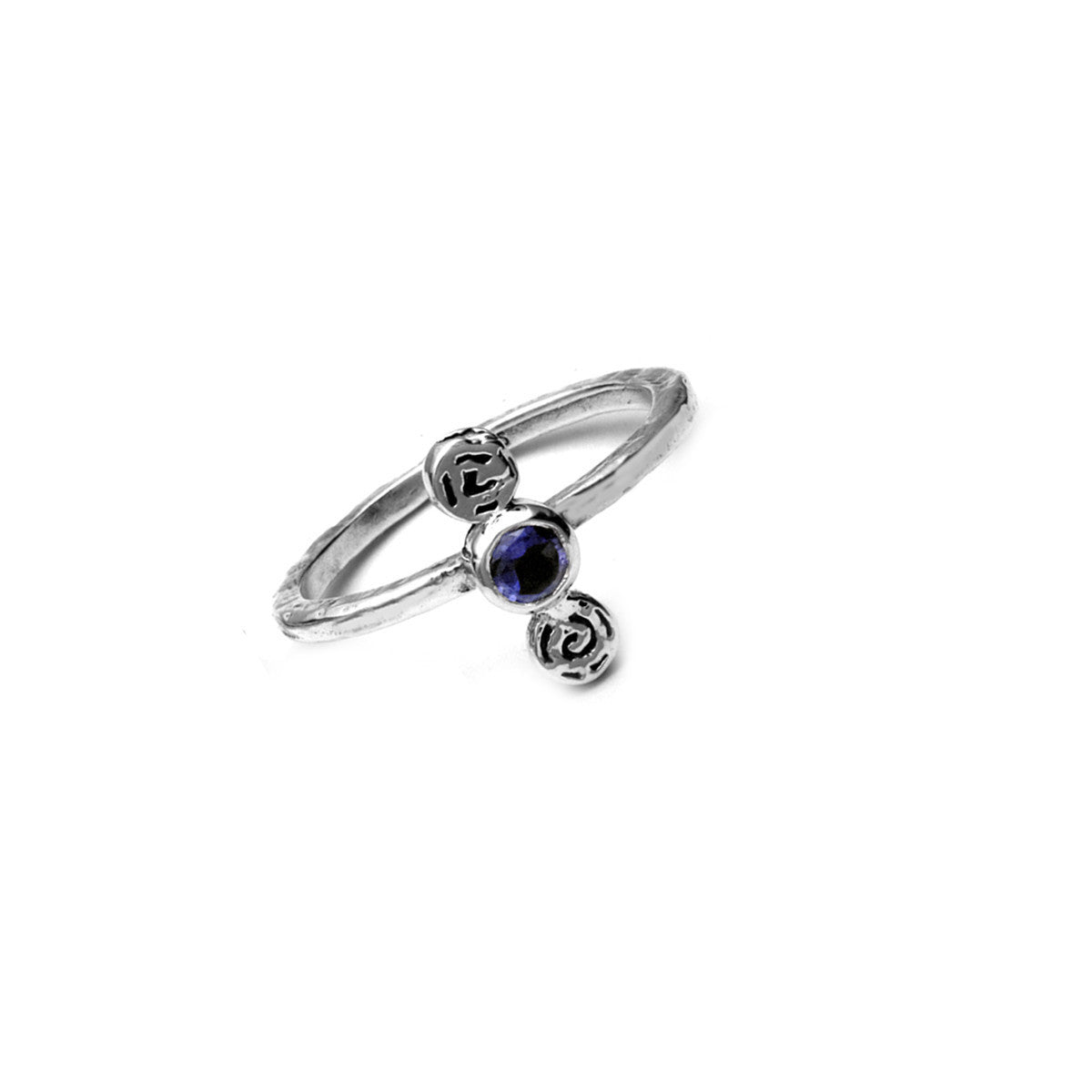 Barnes Metalwork Birthstone Sterling Silver Ring from Cynthia Gale New York